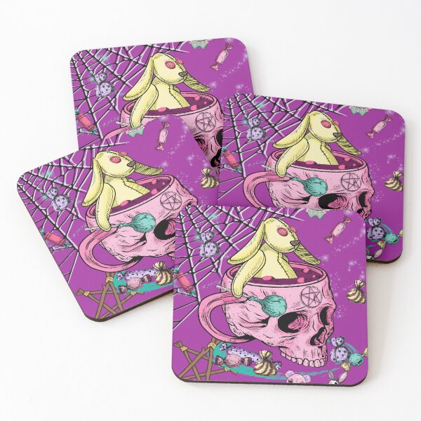 Item preview, Creepy cute skull and elements designed and sold by Ssuwicha.