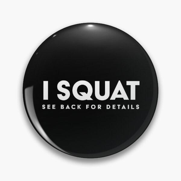 Item preview, I SQUAT | White designed and sold by JunikStudio.