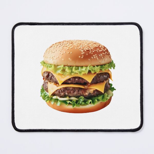 Item preview, Cheeseburger Burger Fast Food Hamburger designed and sold by SGCreations-78.
