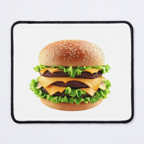 Item preview, Cheeseburger Burger Fast Food Hamburger designed and sold by SGCreations-78.