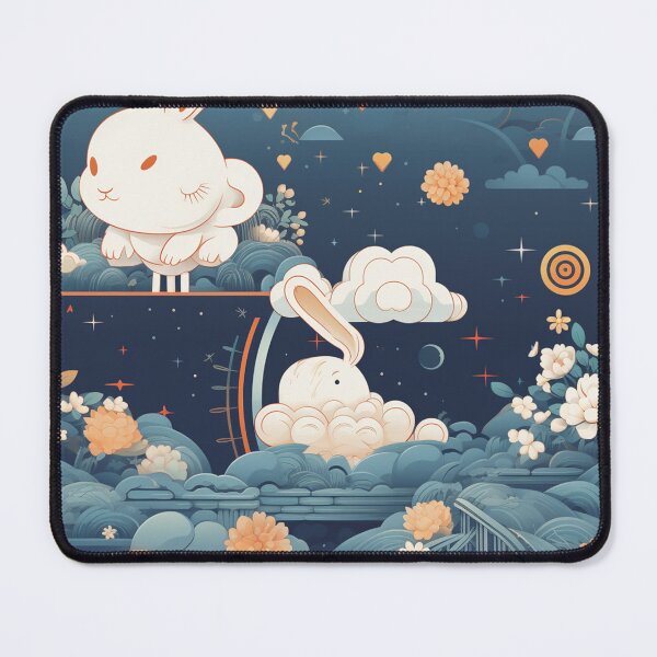 Item preview, Round moon Little rabbit designed and sold by Snoobstyle.