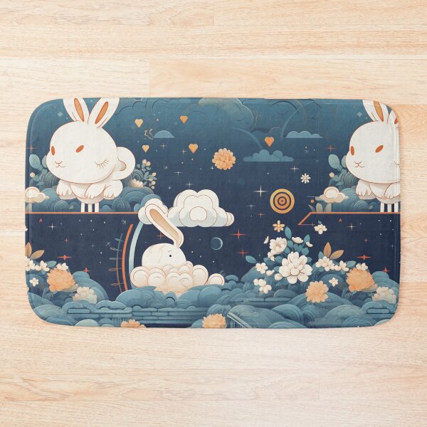 Item preview, Round moon Little rabbit designed and sold by Snoobstyle.