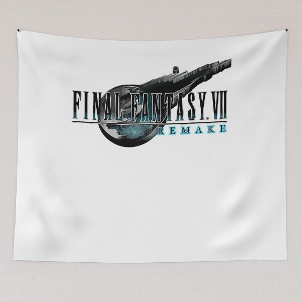 Item preview, FFVII Remake Final fantasy 7 logo remake new 2020 designed and sold by NeckedMcknight.