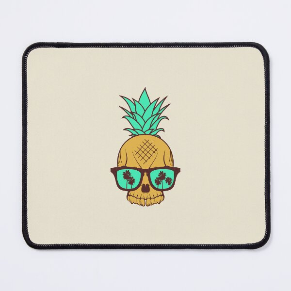Item preview, Classic Pineapple Skull In Sunglasses designed and sold by GleamingGiant.