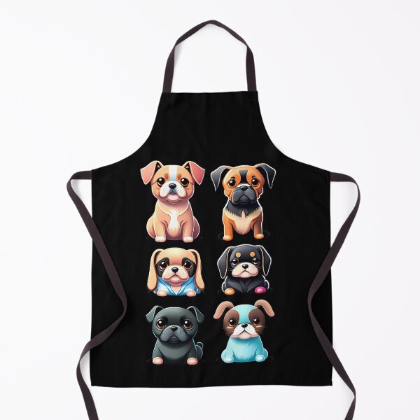 Item preview, Cute Puppies Sticker Set designed and sold by Funny Vintage Stickers And T-Shirts.