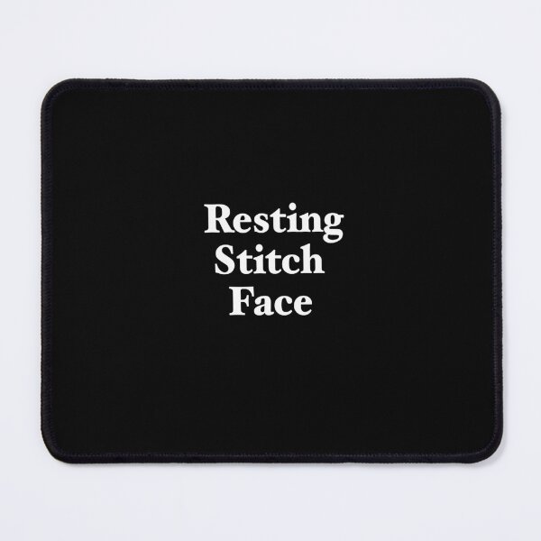 Item preview, Resting stitch face in white designed and sold by hugzggmu35.