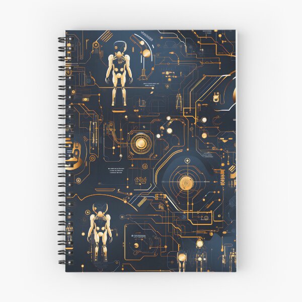 Item preview, xSeamless Pattern Beyond Interfaces: Futuristic Digital Art Unleashed designed and sold by AlienSkinEyes.