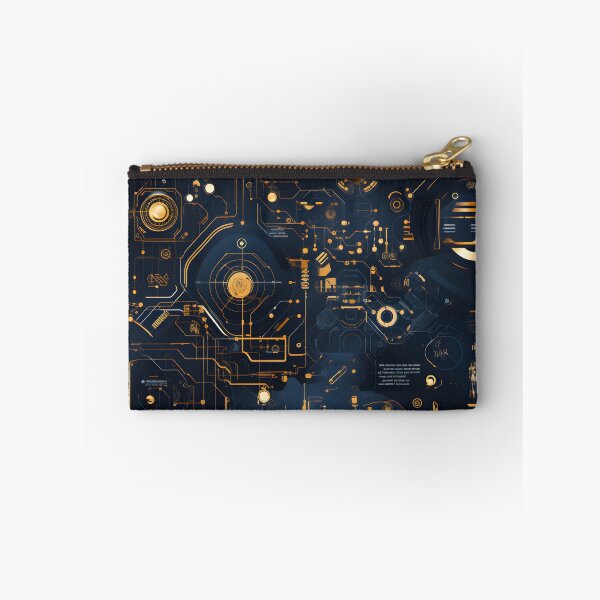 Item preview, xSeamless Pattern Beyond Interfaces: Futuristic Digital Art Unleashed designed and sold by AlienSkinEyes.