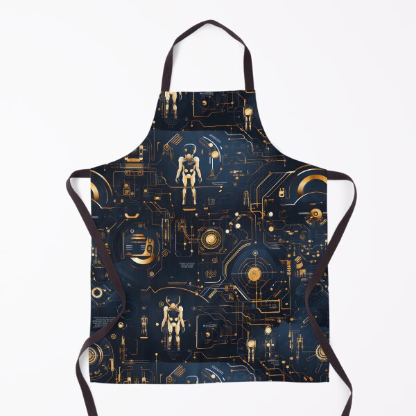 Item preview, xSeamless Pattern Beyond Interfaces: Futuristic Digital Art Unleashed designed and sold by AlienSkinEyes.