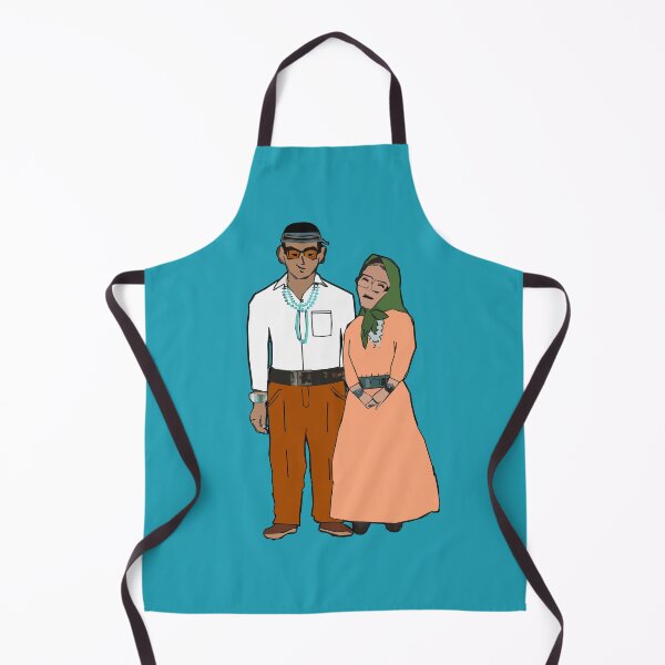 Item preview, Navajo Man and wife designed and sold by RezStyleCreator.