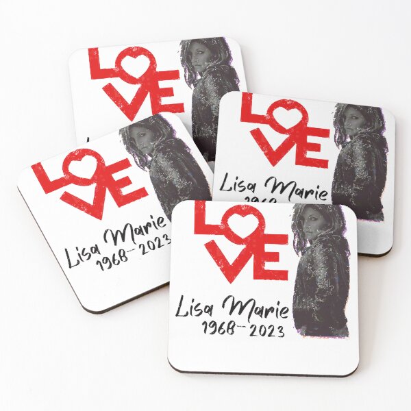 Item preview, Lisa Marie Presley R.I.P Heartbreaker 1968- 2023 t shirt, coffee mug, hoodie, phone case, apparel designed and sold by MylesChicArt.