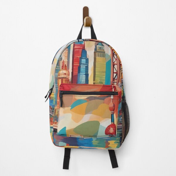 Item preview, Shanghai Cityscape designed and sold by AIArtImpact.