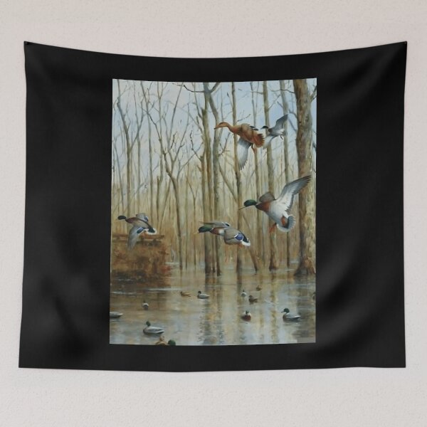 Item preview, Mallards At The Timber Blind Phone Case iPhone Case 	 designed and sold by mwucskncxz46.