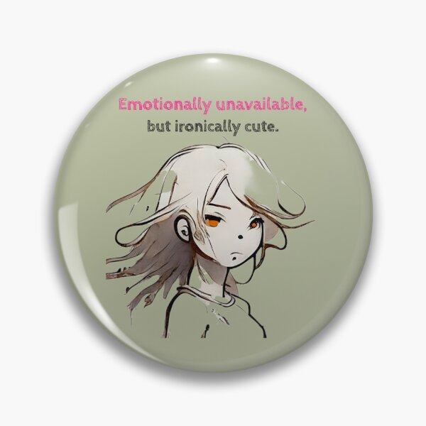 Item preview, Anime Girl: Cute bitterness ! designed and sold by RootedBrussel.