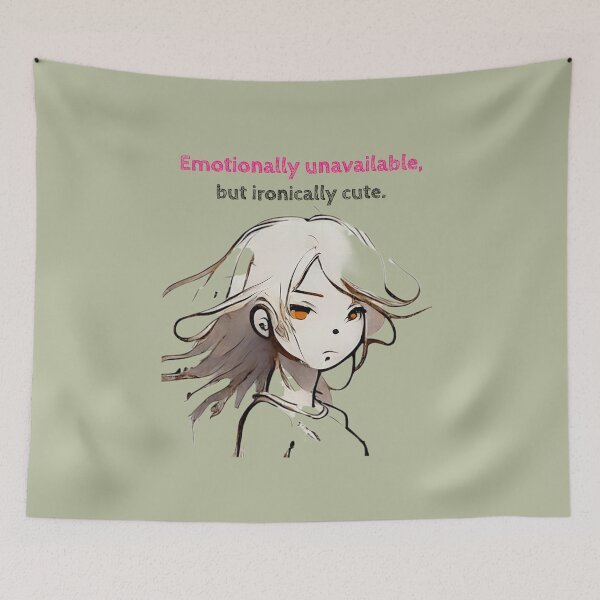 Item preview, Anime Girl: Cute bitterness ! designed and sold by RootedBrussel.