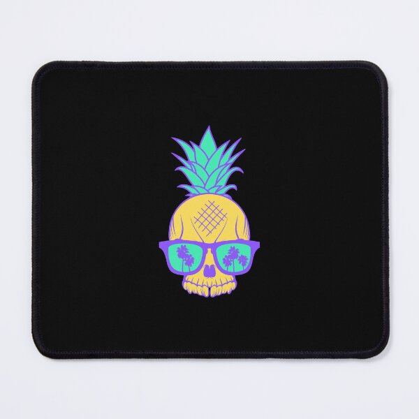 Item preview, Classic Pineapple Skull In Sunglasses designed and sold by GleamingGiant.