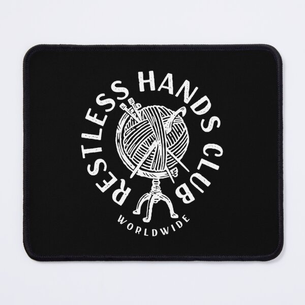 Item preview, Restless Hands Club # 2  white  	 designed and sold by hugzggmu35.
