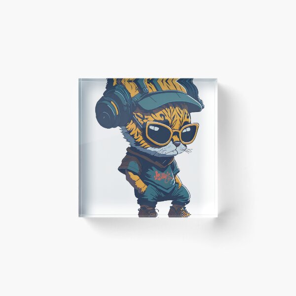 Item preview, Hip Hop Cat Urban Patrol designed and sold by aidenm2pie.