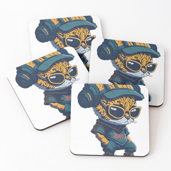 Item preview, Hip Hop Cat Urban Patrol designed and sold by aidenm2pie.