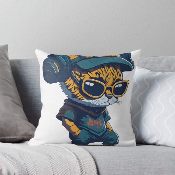 Item preview, Hip Hop Cat Urban Patrol designed and sold by aidenm2pie.