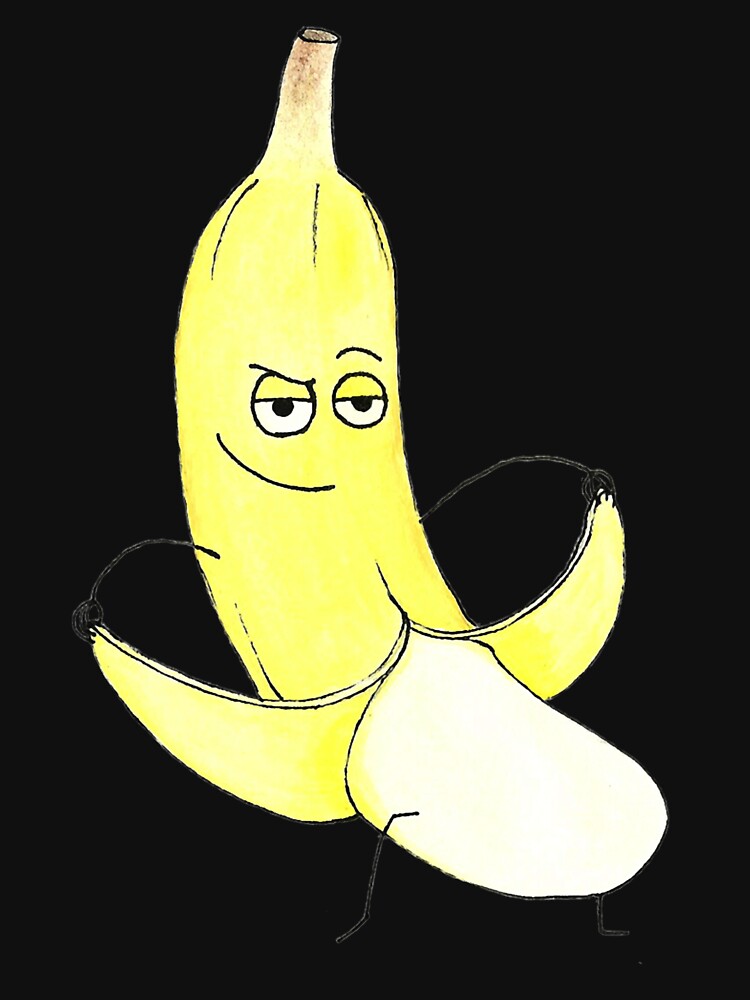 Thumbnail 7 of 7, Classic T-Shirt, Inappropriate Banana designed and sold by Aidwras.