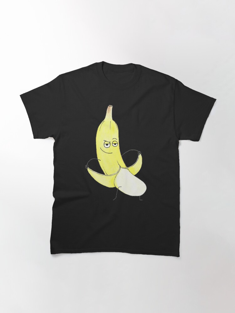 Thumbnail 3 of 7, Classic T-Shirt, Inappropriate Banana designed and sold by Aidwras.