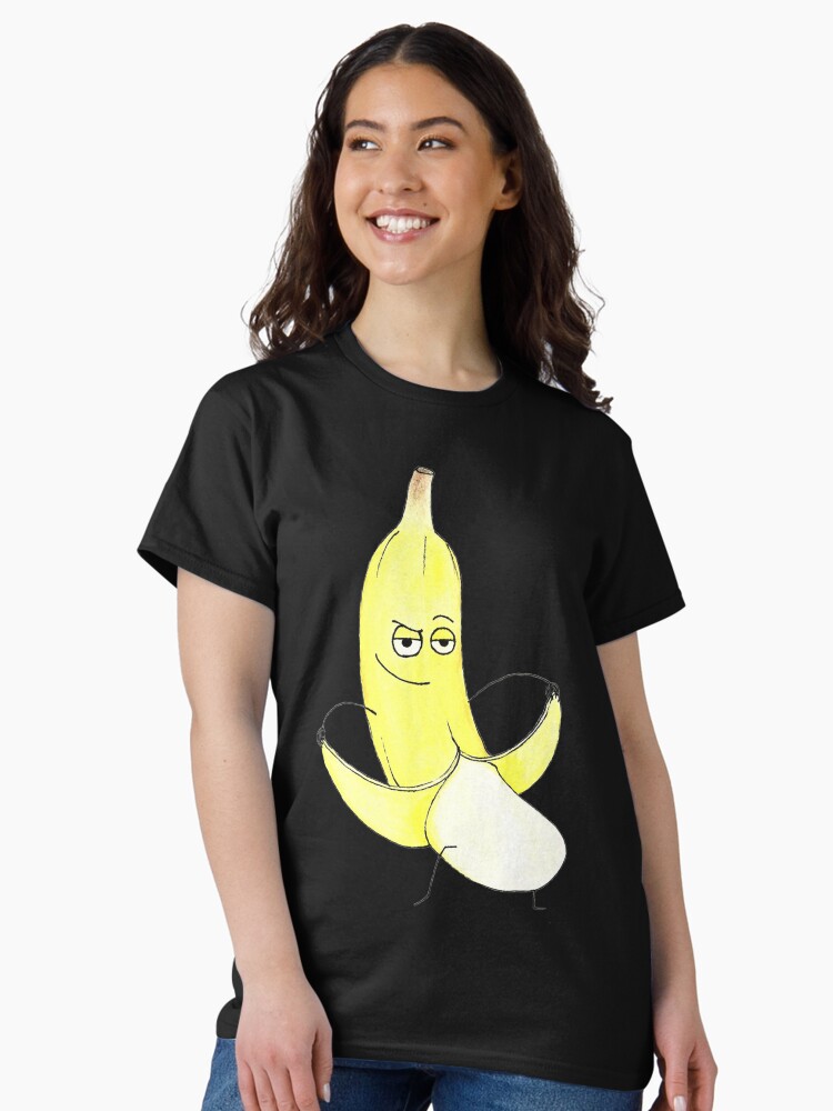 Thumbnail 2 of 7, Classic T-Shirt, Inappropriate Banana designed and sold by Aidwras.