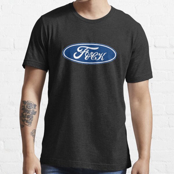 Vista previa del artículo con la obra «Logotipo Ford Fck T», diseñado y vendido por HerrProfDea.