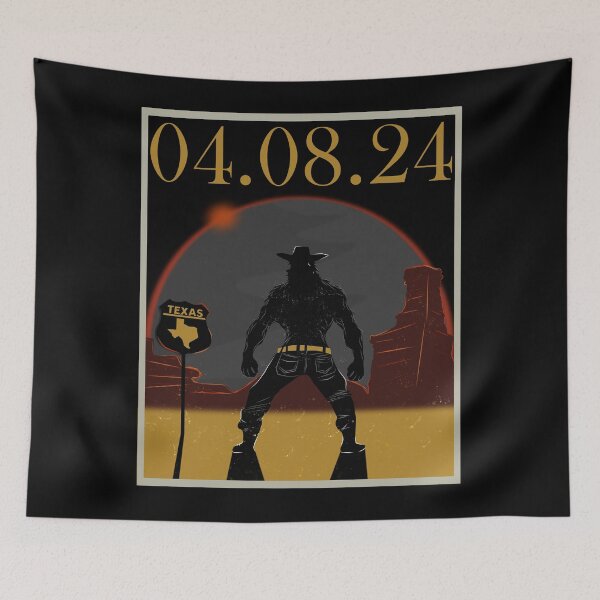 Item preview, Bigfoot watching Total Solar Eclipse 2024 in Texas designed and sold by ciken007.