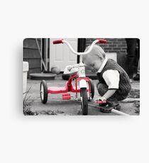 Tinkering Around Canvas Print