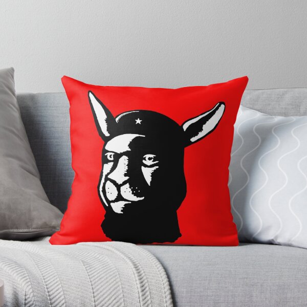 Canguro Heroico Throw Pillow