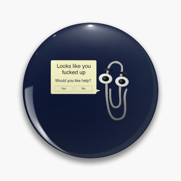 Item preview, Clippy Calling You Out Active  designed and sold by Aidwras.