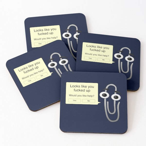 Item preview, Clippy Calling You Out Active  designed and sold by Aidwras.