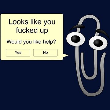 Artwork thumbnail, Clippy Calling You Out Active by Aidwras