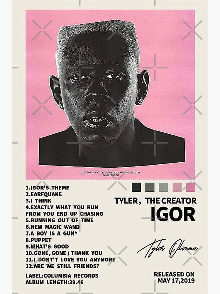 Tyler the Creator Poster Igor 