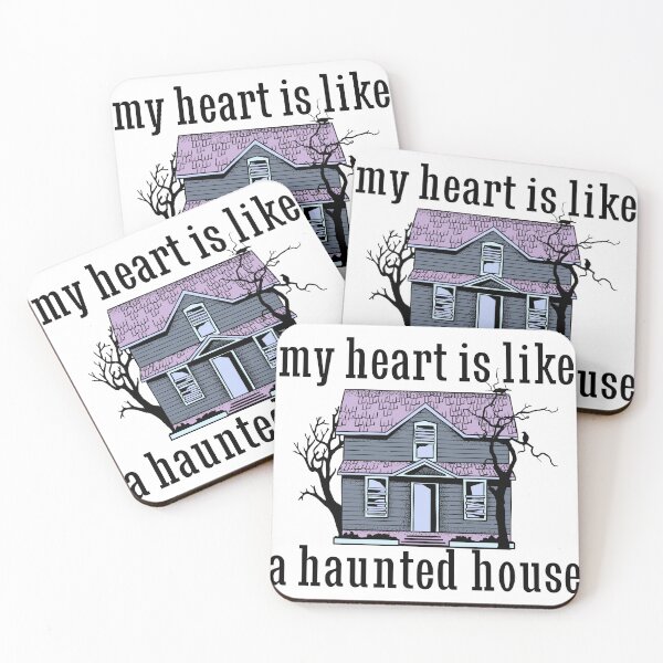 Item preview, my heart is like a haunted house designed and sold by emmaclaire17.
