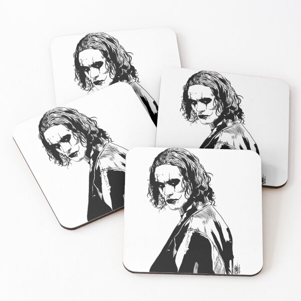 Aperçu de l'œuvre Le Corbeau (Brandon Lee) créée et vendue par DolcieLuxuryFi.