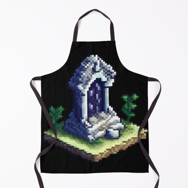 Item preview, Pixel art retro game grave designed and sold by twisted-dot.