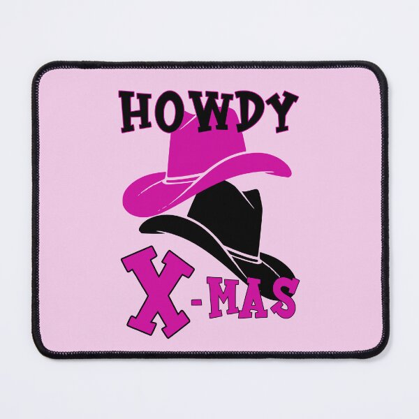Item preview, Pink Western Howdy X-mas designed and sold by ALesterDesign.