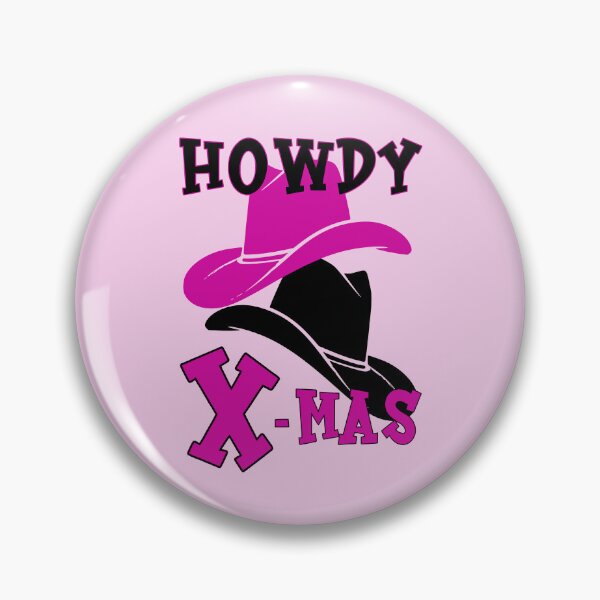 Item preview, Pink Western Howdy X-mas designed and sold by ALesterDesign.