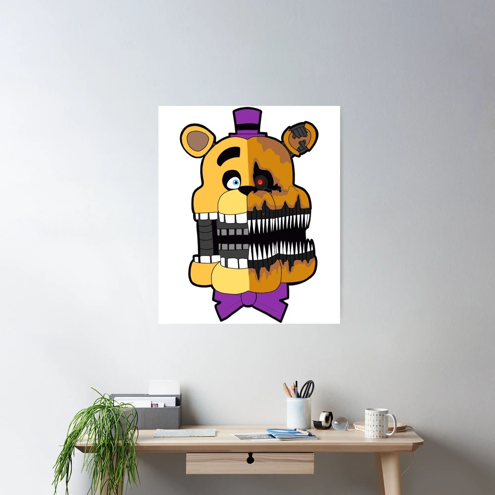 Nightmare Fredbear Posters for Sale