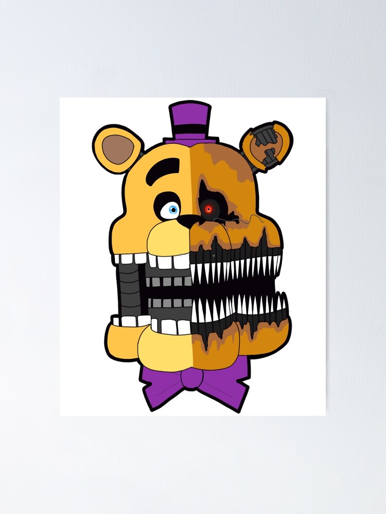 Nightmare Fredbear (Five Nights at Freddy's) Poster for Sale by  TheMaskedHunter