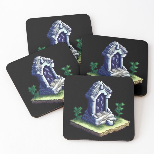Item preview, Pixel art retro game grave designed and sold by twisted-dot.