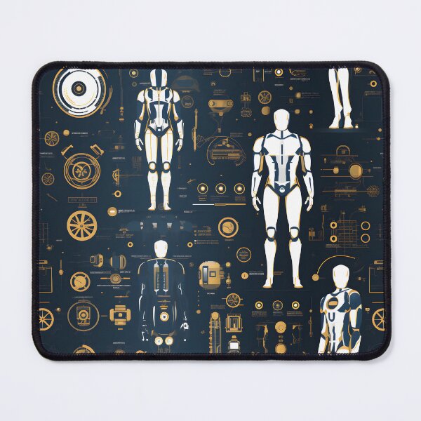 Item preview, xSeamless Pattern Beyond Interfaces: Futuristic Digital Art Unleashed designed and sold by AlienSkinEyes.