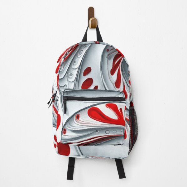 Item preview, Marble Swirl in Red and White  designed and sold by Vicky Brago-Mitchell®.