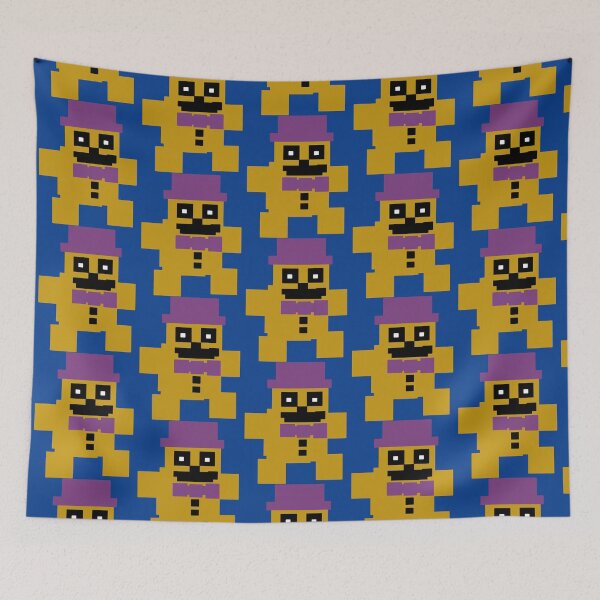Item preview, FNAF Psychic Friend Fredbear 8-bit designed and sold by kainoa-dodd.