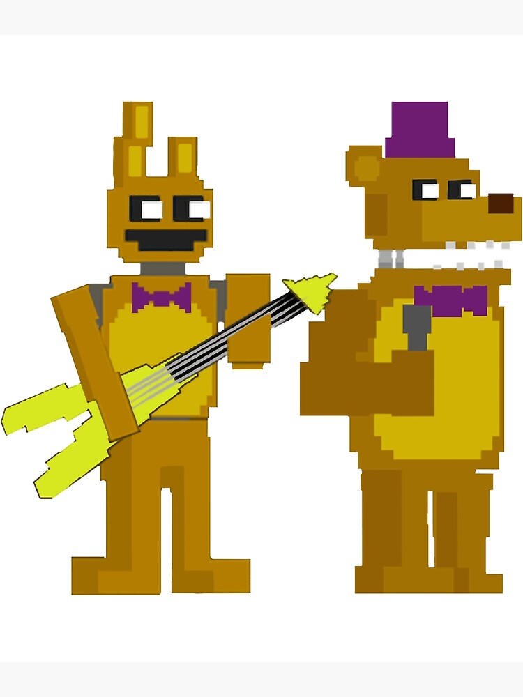 Fredbear and Golden Freddy! (models made by me) : r