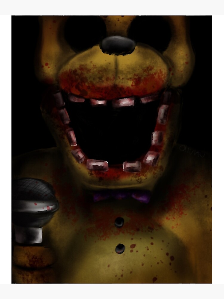 fredbear and springbonnie Poster for Sale by kainoa-dodd