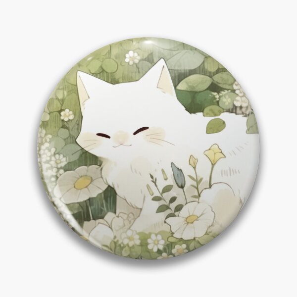 Aperçu de l'œuvre Chat à floraison printanière créée et vendue par TheThreePixels.