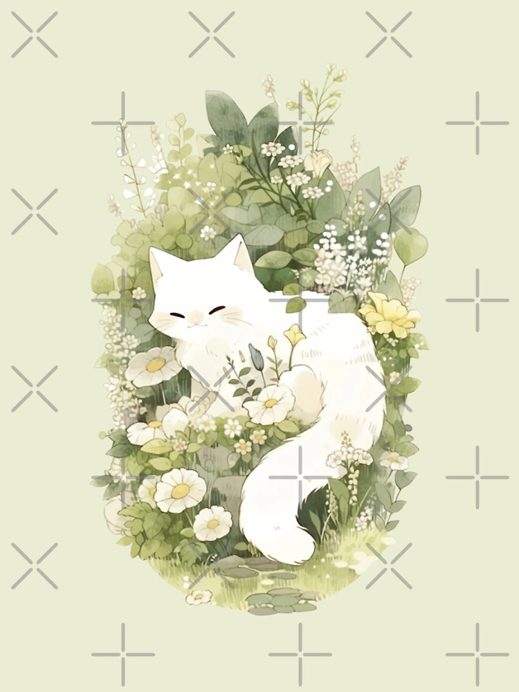 Thumbnail 4 of 4, iPhone Case, Spring Bloom Cat designed and sold by TheThreePixels.